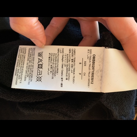 Off-White FWRD hoodie in black 2013 - Picture 6 of 8